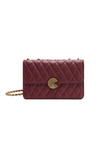Load image into Gallery viewer, Smting quilted golden chain bag
