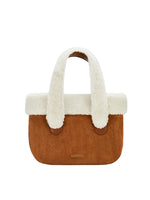 Load image into Gallery viewer, Smting suede small bucket bag
