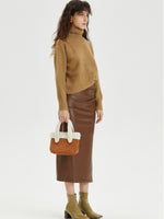 Load image into Gallery viewer, Smting suede small bucket bag
