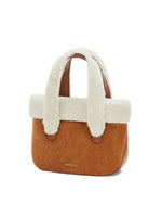 Load image into Gallery viewer, Smting suede small bucket bag
