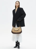 Load image into Gallery viewer, Smting suede saddle bag
