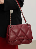 Load image into Gallery viewer, Smting Medium Quilted Chain Flap Bag
