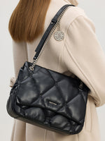 Load image into Gallery viewer, Smting Medium Quilted Chain Flap Bag
