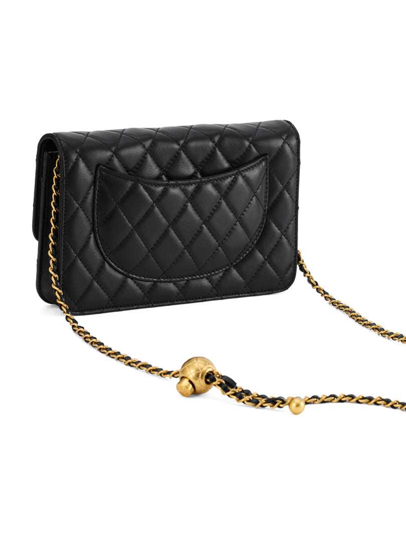 Smting Quilted Chain Mini Flap Bag