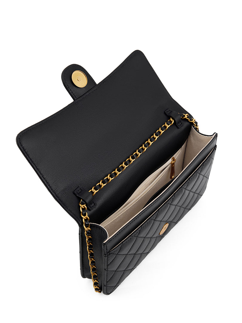 Smting Quilted Chain Mini Flap Bag