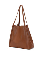 Load image into Gallery viewer, Leather Shopper Tote Bag Smting
