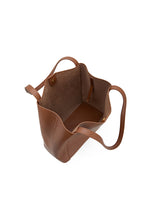 Load image into Gallery viewer, Leather Shopper Tote Bag Smting
