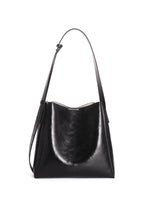 Load image into Gallery viewer, Smting leather bucket bag
